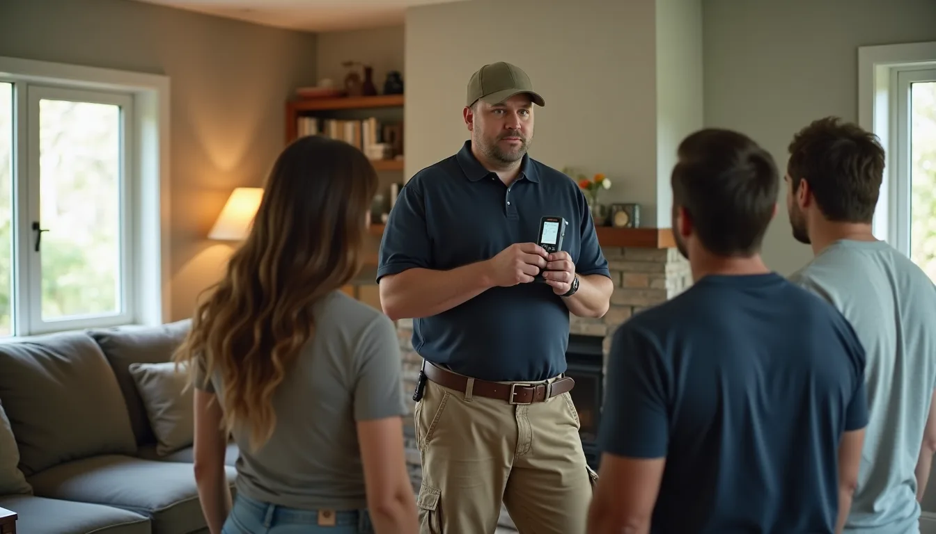 Water damage restoration service