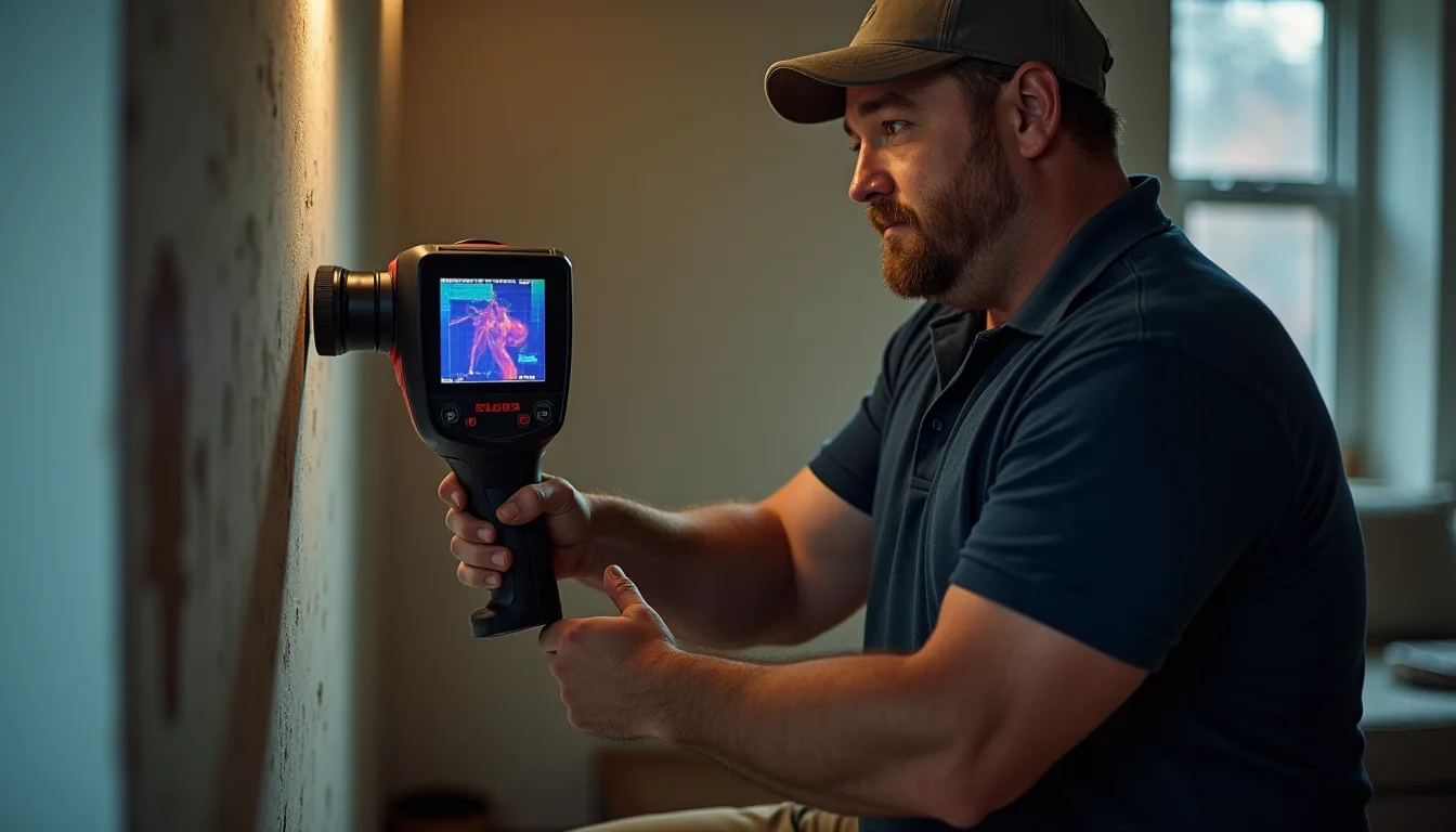 Water damage restoration service